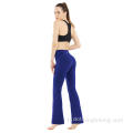 Pantalon de yoga bootcut noir pour femme